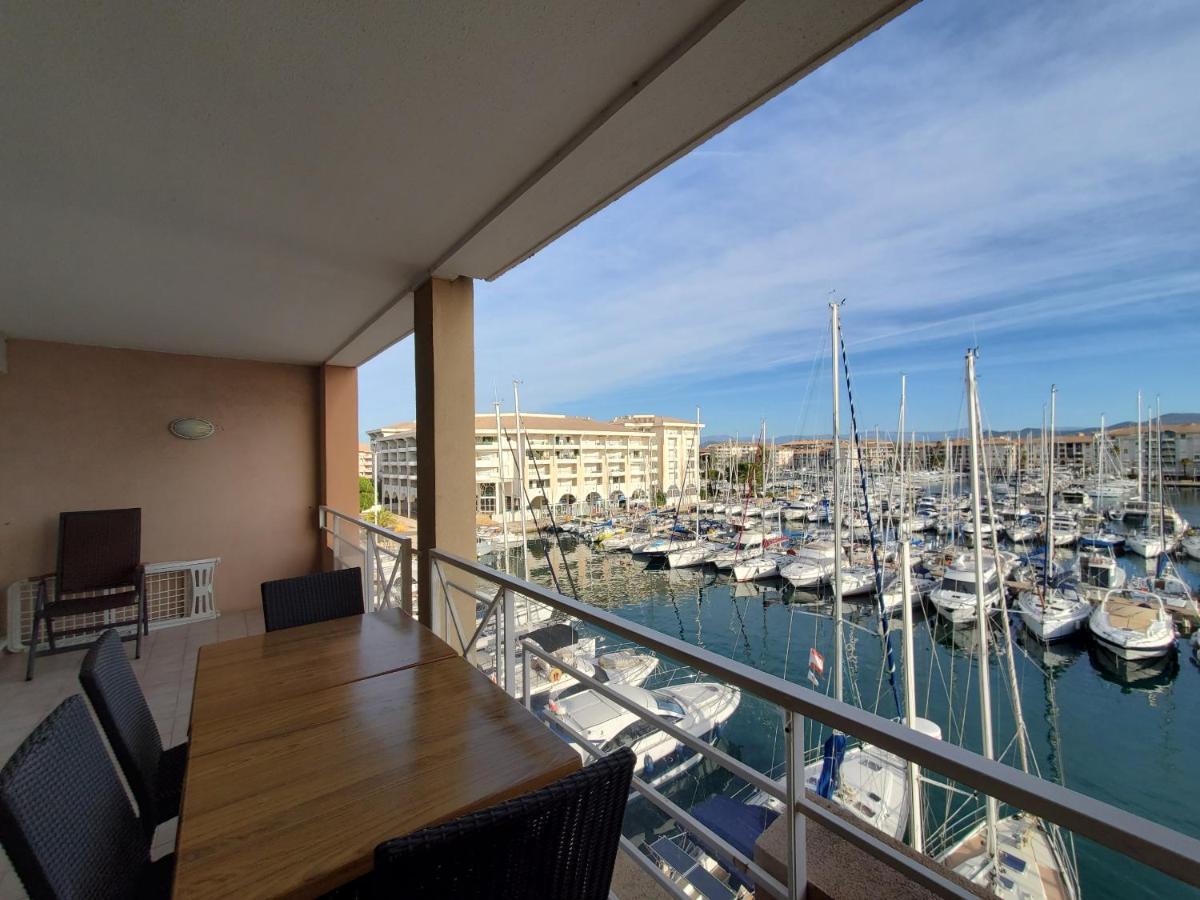 Cap Hermes Vue Port T2 40M2 Climatise 4 Personnes Fréjus Exterior foto