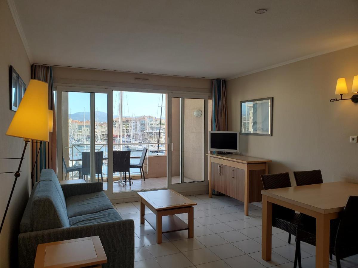 Cap Hermes Vue Port T2 40M2 Climatise 4 Personnes Fréjus Exterior foto